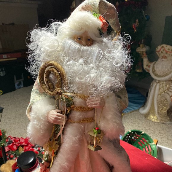 Other - Elegant Santa Holiday Tree Topper 22"H